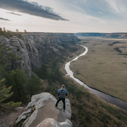 A Moment of Solitude in the Grand Canyon