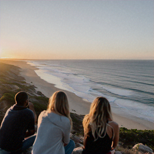 Sunset Serenity: Finding Peace on the Cliffside