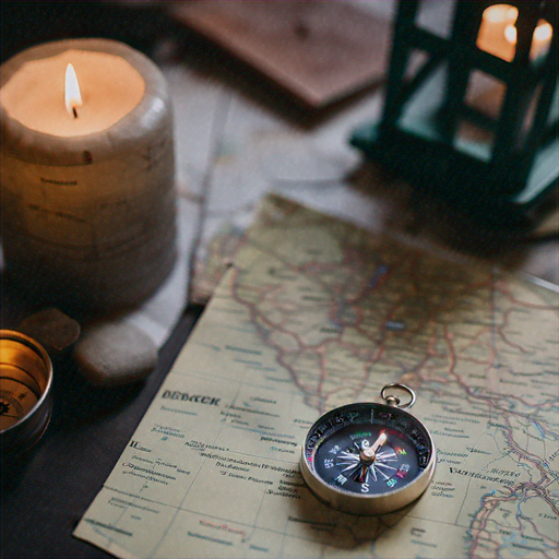 Candlelit Compass: A Journey Begins