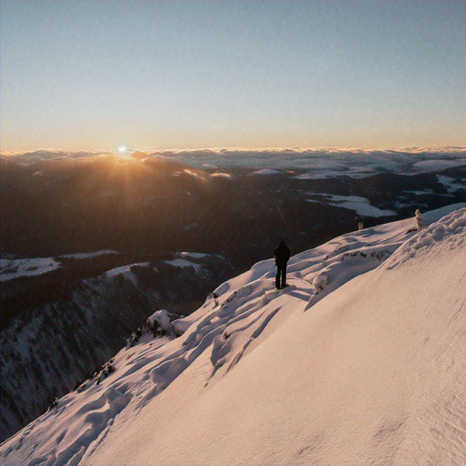 Solitude on the Mountaintop: A Moment of Tranquility