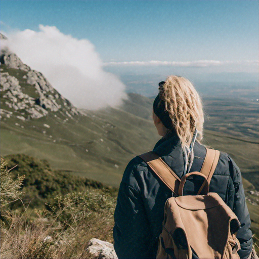 Contemplating the Peaks: A Moment of Tranquility in the Wilderness