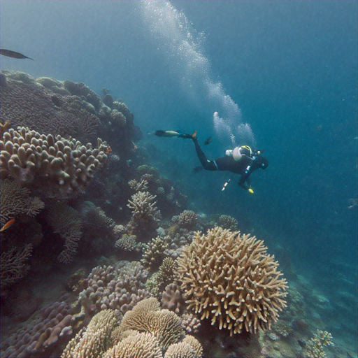 Sunlit Secrets: A Diver’s Journey Through a Vibrant Reef