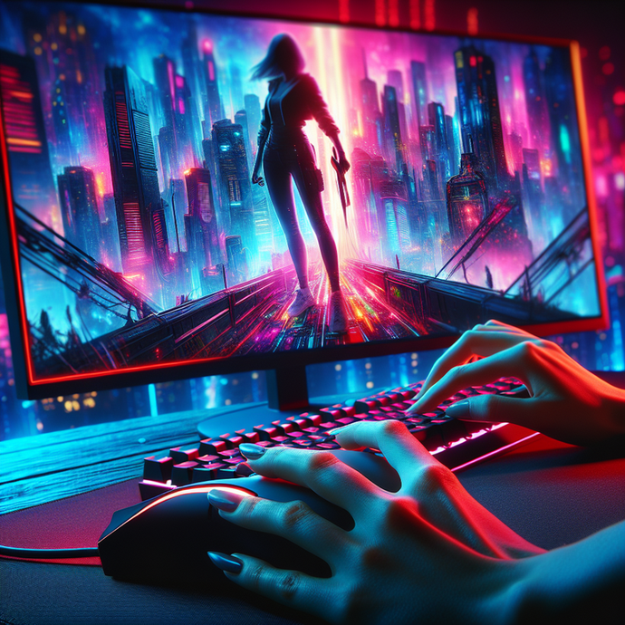 Neon Dreams: A Cyberpunk Escape