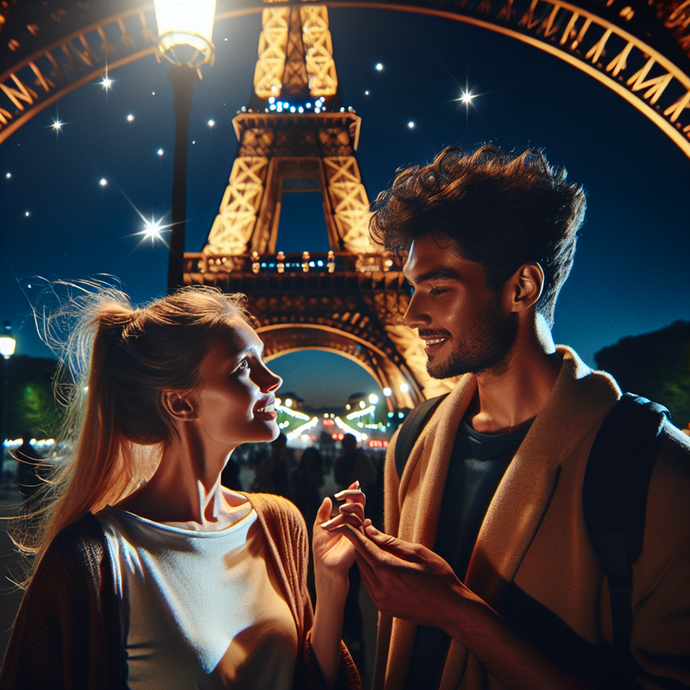 Parisian Romance Under the Eiffel Tower