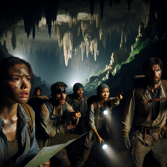 Lost in the Shadows: Explorers Brave the Unknown