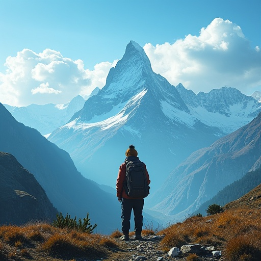 A Hiker’s Perspective: Finding Serenity Amidst Majestic Peaks