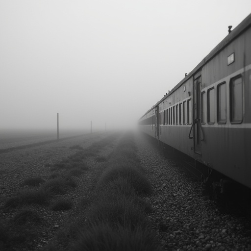 Lost in the Mist: A Train’s Enigmatic Journey