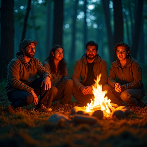 Campfire Tales: Cozy Nights Under the Stars