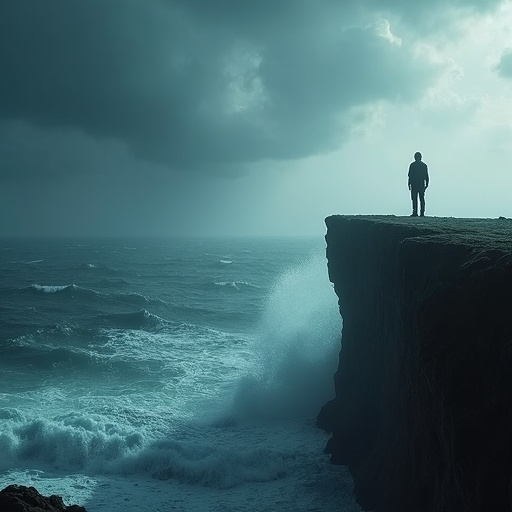 Solitude on the Stormy Edge