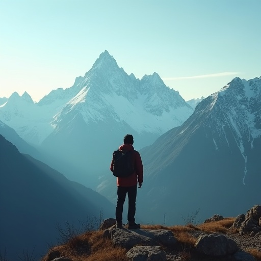 A Moment of Solitude on the Mountaintop