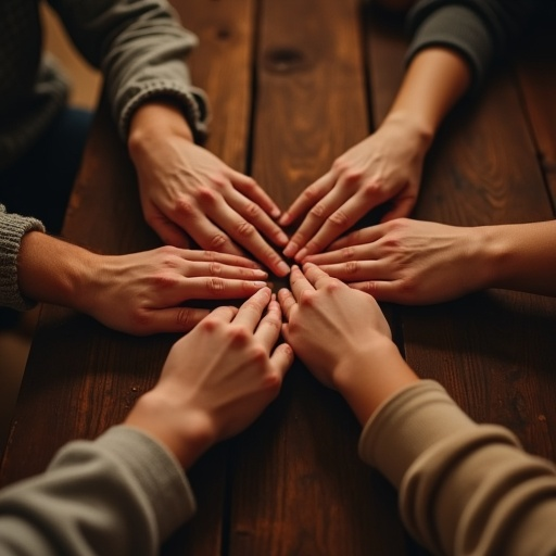 Hands United: A Symbol of Unity and Connection