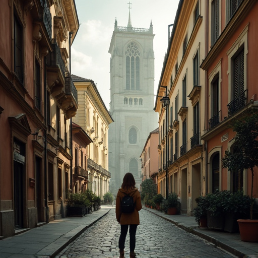 A Solitary Stroll Through Time: Mystery and Majesty in a European City