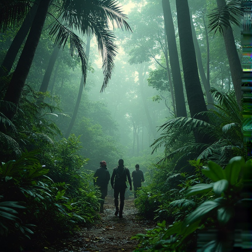 Lost in the Mist: A Tranquil Walk Through a Mysterious Forest