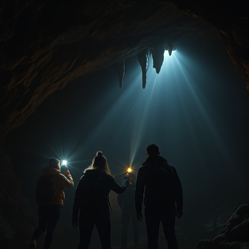 Lost in the Light: Exploring a Mysterious Cave