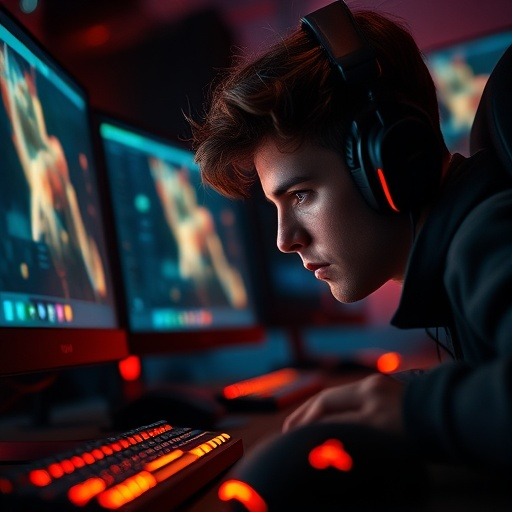 Immersed in the Game: A Gamer’s Focused Intensity