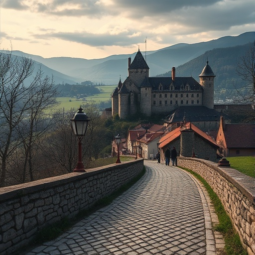 A Romantic Escape: Castle in the Valley