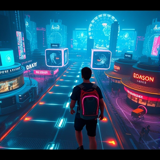 Lost in the Neon Glow: A Cyberpunk Dreamscape