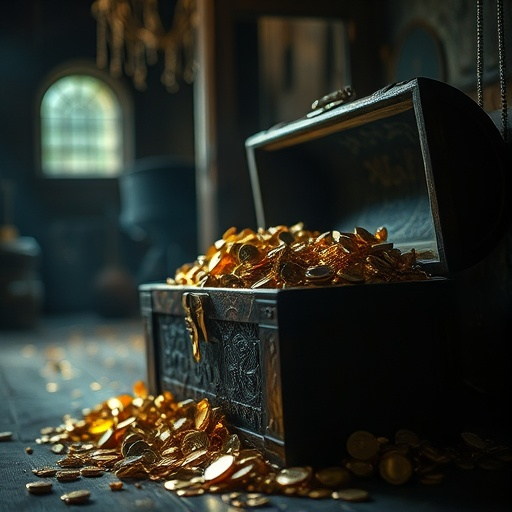 Unveiling the Riches: A Treasure Chest Overflowing with Gold