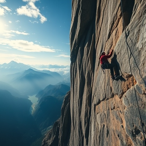 A Tiny Figure Against the Immensity: A Climber’s Epic Journey