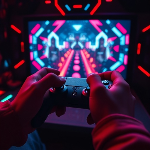 Lost in the Neon Glow: A Gamer’s World Comes to Life