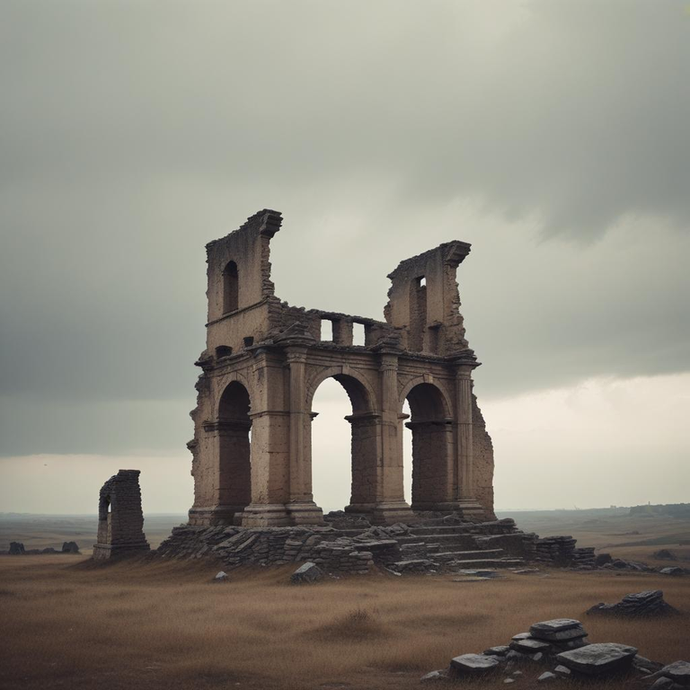 A Crumbling Legacy: Solitude in the Ruins