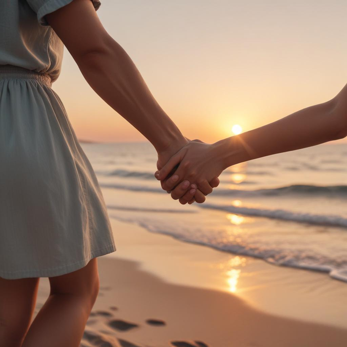 Sunset Romance on the Beach