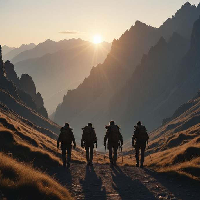 Chasing Sunrise: Hikers Embark on an Epic Adventure