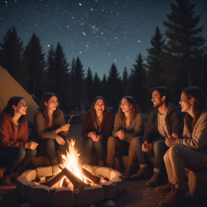 Campfire Nights: Cozy Gatherings Under a Starry Sky