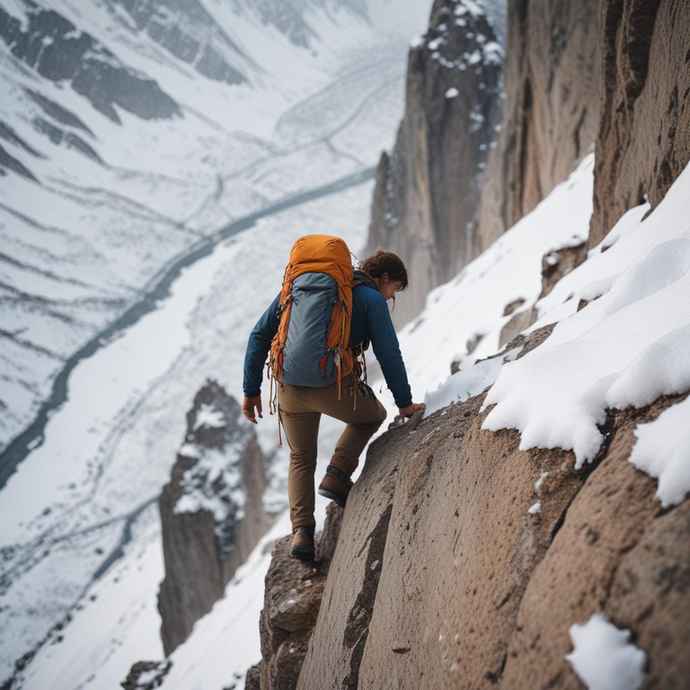 Conquering the Peaks: A Hiker’s Solitary Journey