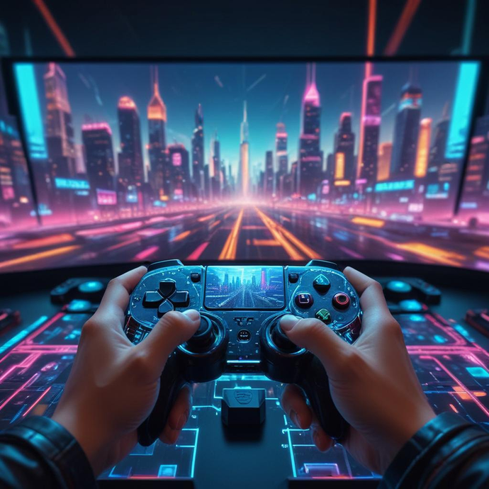 Immerse Yourself in a Neon-Drenched Future