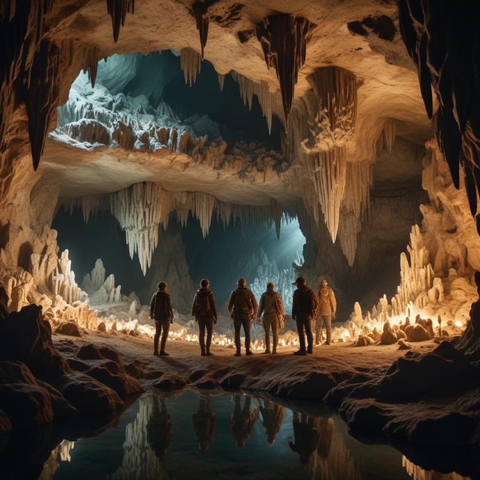 Lost in the Depths of Wonder: Explorers Discover a Cave of Enchanting Beauty