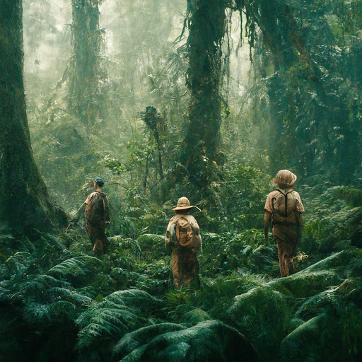 Lost in the Mist: A Journey Through the Jungle