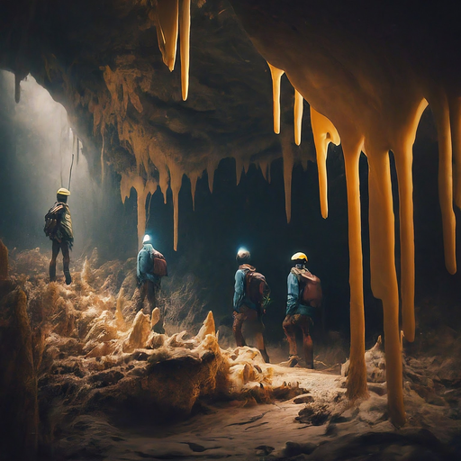 Lost in the Depths: Exploring a Cave of Mystery