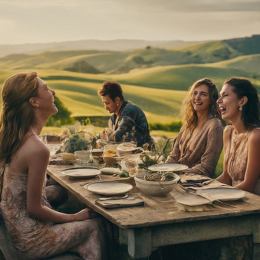 Tuscany Table: A Moment of Joy and Connection