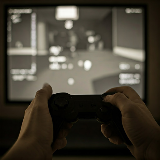 In the Zone: Gamer’s Intensity Captures the Screen