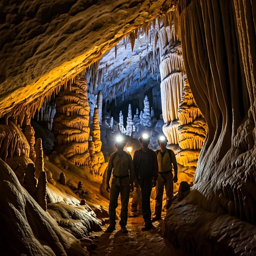 Lost in Wonder: Exploring a Cave of Dramatic Beauty