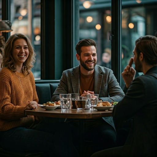 Laughter and Camaraderie: A Moment of Joy Captured