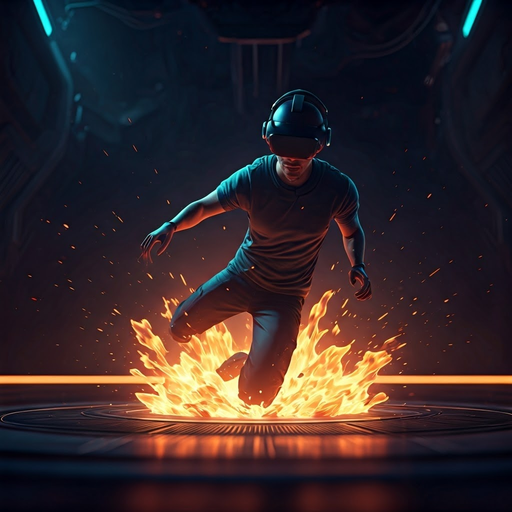 Leap of Faith: VR Takes on a Fiery Challenge