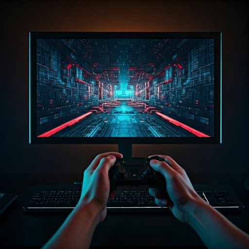 Lost in the Neon Glow: A Cyberpunk Gaming Experience