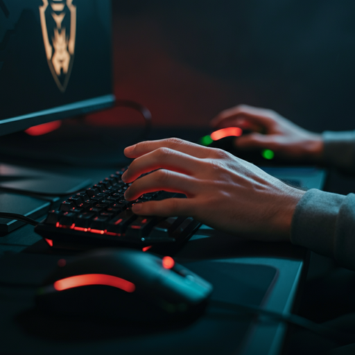 The Hands of a Hacker: A Moment of Intense Focus