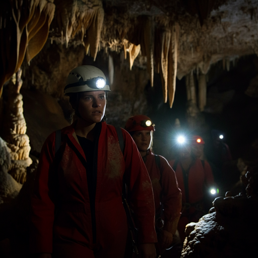 Lost in the Shadows: Exploring a Mysterious Cave