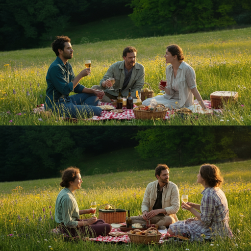 Friends, Flowers, and Fun: A Perfect Picnic Day