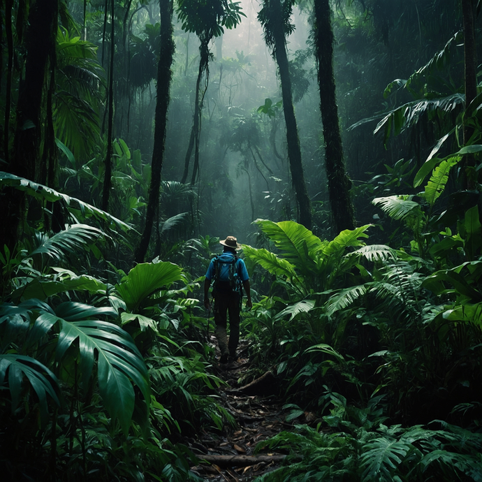 Lost in the Emerald Mist: A Hiker’s Journey Through Enchanting Jungle