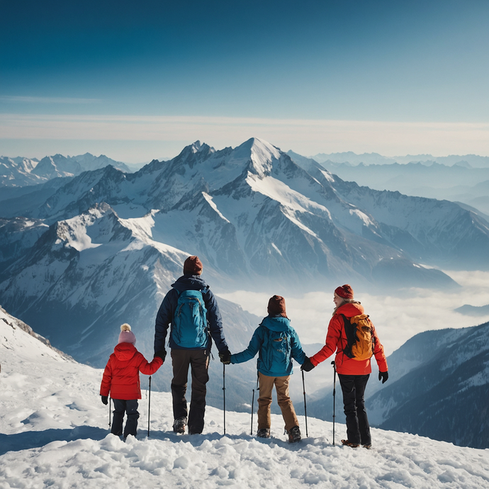 A Family’s Journey Through a Winter Wonderland