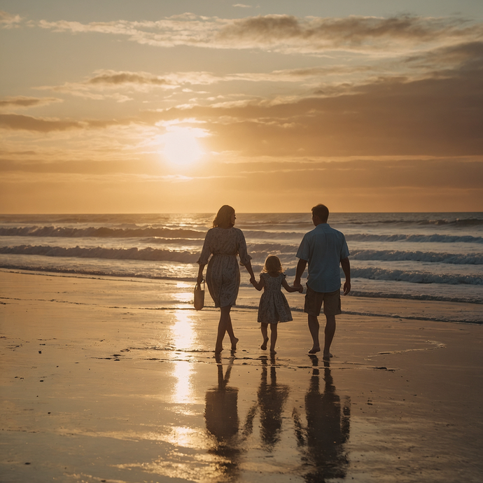 Golden Hour Family Bliss