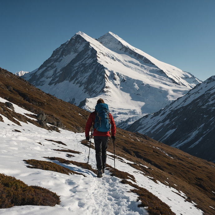 A Hiker’s Journey Through Majestic Wilderness