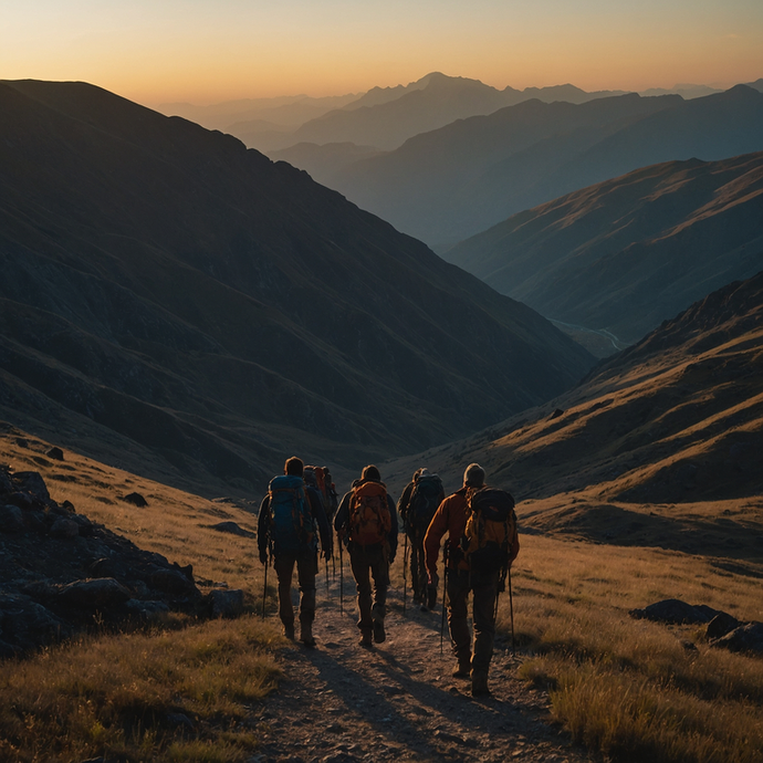 Sunset Hike: A Moment of Tranquility and Adventure