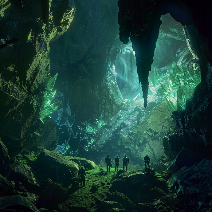 Lost in a Crystal Cavern: Where Magic Meets Adventure