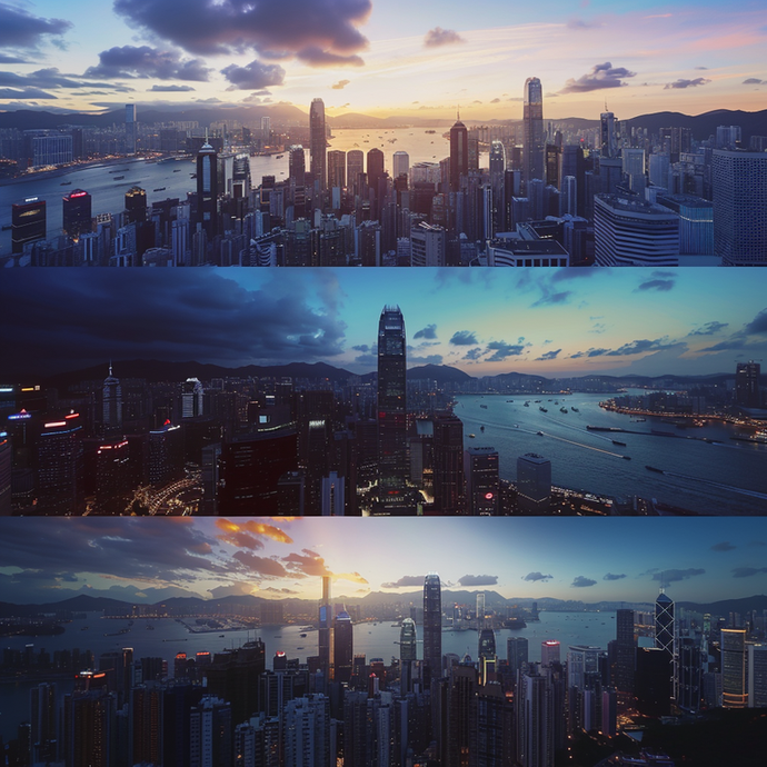 Hong Kong’s Symphony of Light: A Captivating Aerial Journey