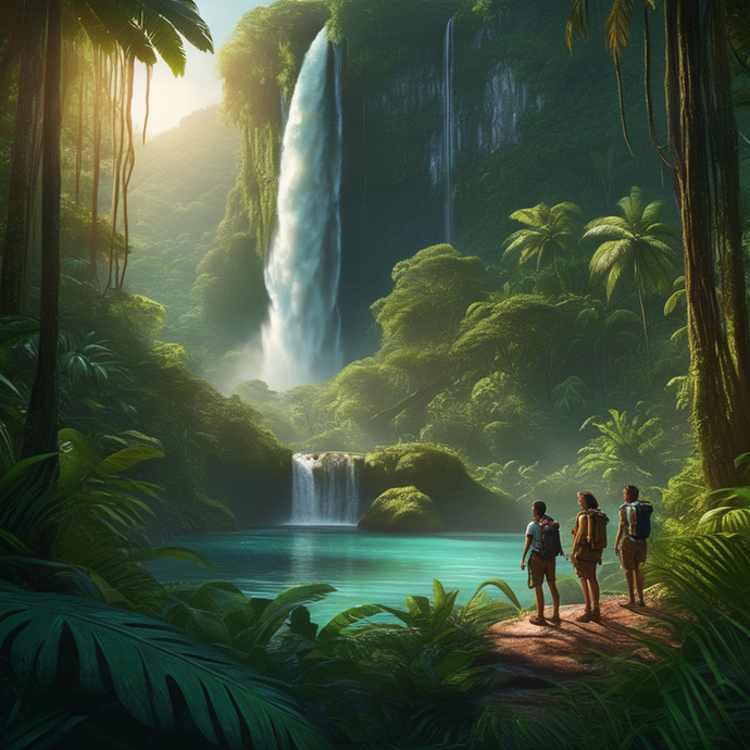 Lost in the Lush: A Tropical Paradise Beckons